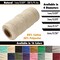 White Lion Macramé Cord – Cotton Rich Macrame Rope, 1 mm, 300 Feet, Yarn for Wall Decor, Crochet, Gift Wrapping, Wall Hanging, Plant Hangers, Handmade Crafts, Knitting